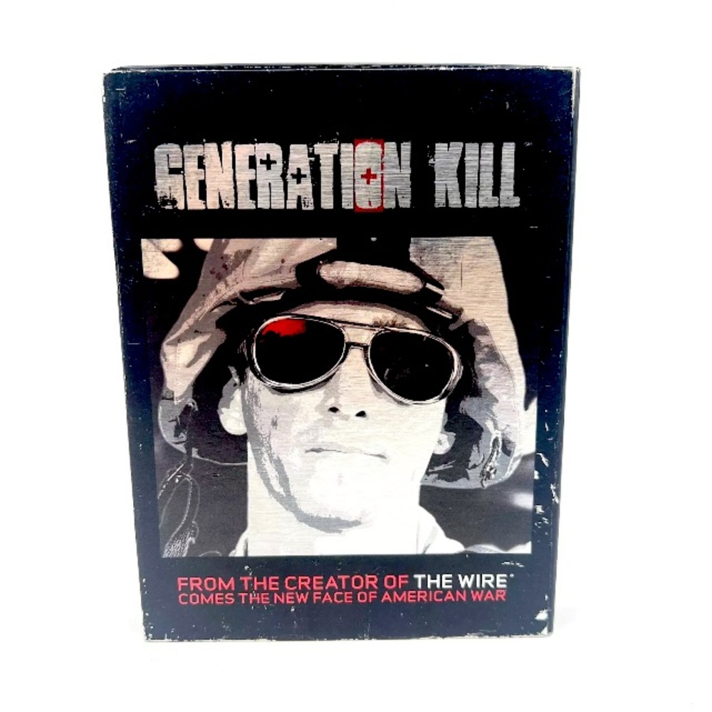 GENERATION KILL, MINISERIES, HBO DISC SET. MARINES OF THE 1ST RECON BATTALION.